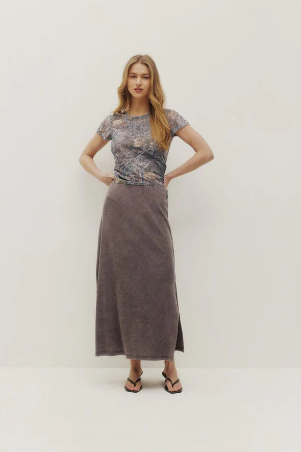 Pamerla Rib Skirt