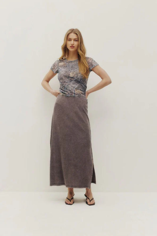 Pamerla Rib Skirt