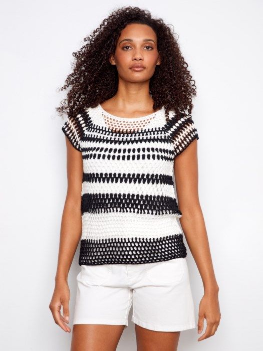 Crochet Raglan Sweater