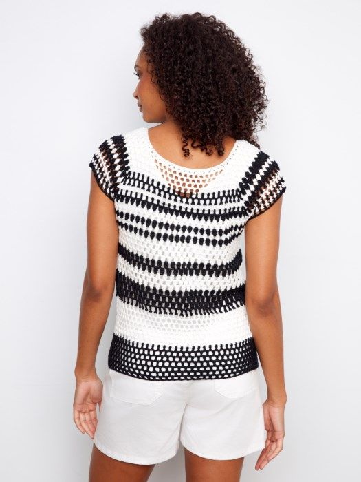 Crochet Raglan Sweater