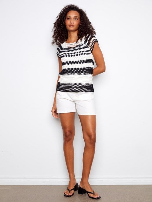 Crochet Raglan Sweater