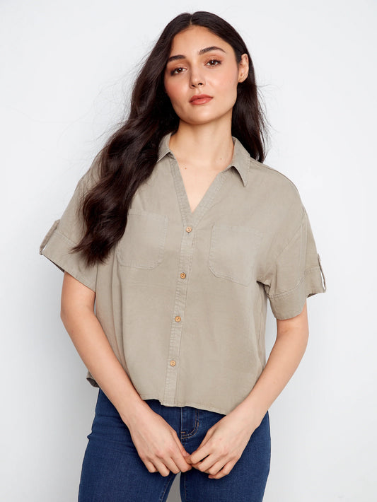 Tencel Button Up Shirt