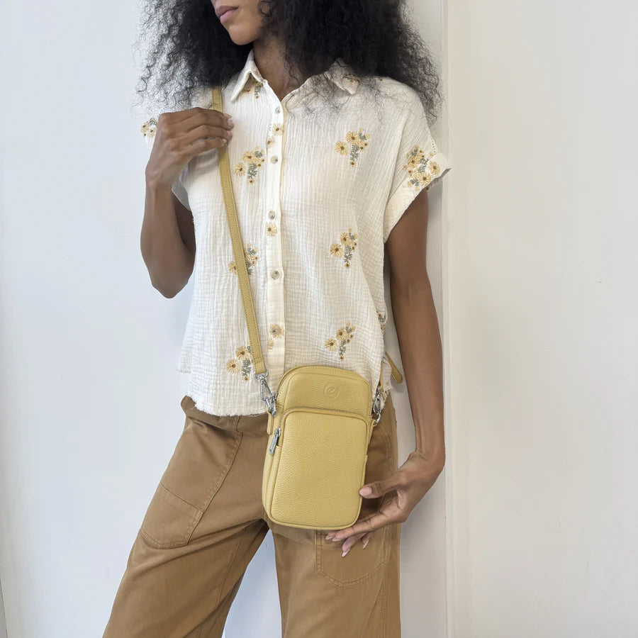 Gina Mini Crossbody bag - yellow